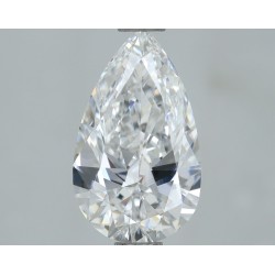 Diament laboratoryjny bezbarwny szlif gruszkowy, 1.01ct, VVS2, D, IGI LG641484289