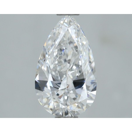 Diament laboratoryjny bezbarwny szlif gruszkowy, 1.01ct, VVS2, D, IGI LG641484289