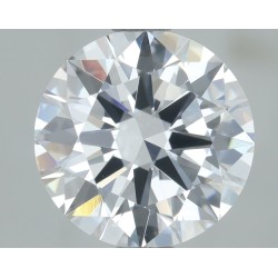 Diament laboratoryjny bezbarwny szlif okrągły, 1.7ct, VVS2, D, IGI LG662414105