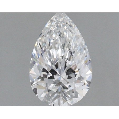 Diament laboratoryjny bezbarwny szlif gruszkowy, 1.08ct, VVS1, D, IGI LG713560995
