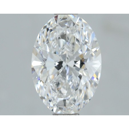 Diament laboratoryjny bezbarwny szlif owalny, 1.02ct, VVS2, D, IGI LG639438999