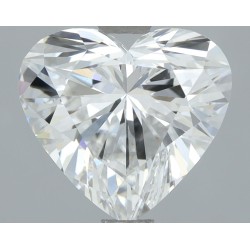 Diament laboratoryjny bezbarwny serce, 2.01ct, VVS2, D, IGI LG700564959