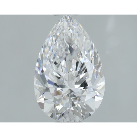 Diament laboratoryjny bezbarwny szlif gruszkowy, 1ct, VVS2, D, IGI LG639439028
