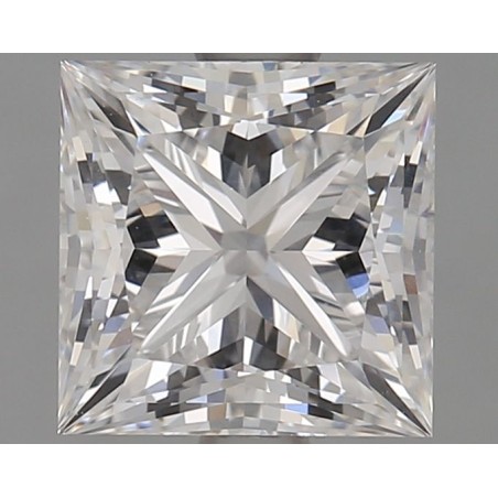 Diament laboratoryjny bezbarwny szlif princess, 1.72ct, VVS1, E, GIA 6502863059