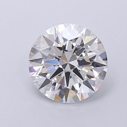 Diament laboratoryjny bezbarwny szlif okrągły, 1.09ct, IF, D, IGI LG666425714