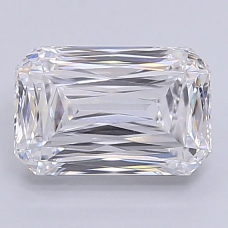 Diament laboratoryjny bezbarwny radiant, 2.71ct, VVS2, E, IGI LG722512573