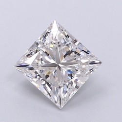 Diament laboratoryjny bezbarwny szlif princess, 1.61ct, VVS2, F, IGI LG628420905