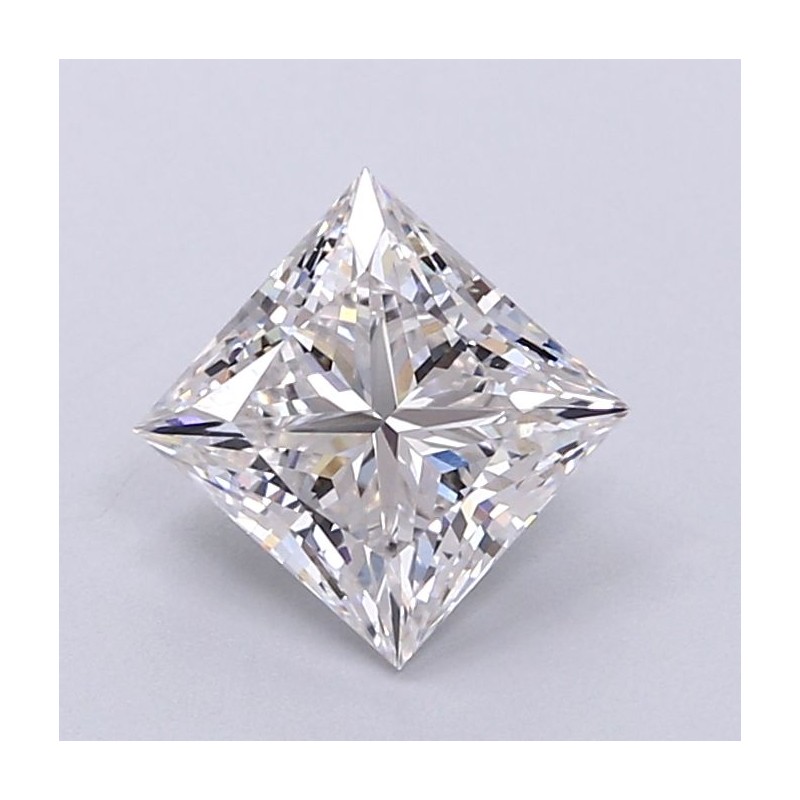 Diament laboratoryjny bezbarwny szlif princess, 1.61ct, VVS2, F, IGI LG628420905 Diament laboratoryjny bezbarwny szlif princess, 1.61ct, VVS2, F, IGI LG628420905