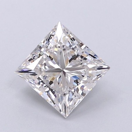 Diament laboratoryjny bezbarwny szlif princess, 1.61ct, VVS2, F, IGI LG628420905