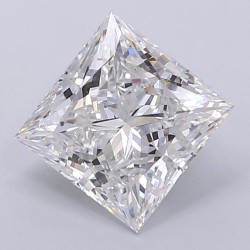 Diament laboratoryjny bezbarwny szlif princess, 2.19ct, VVS1, E, IGI LG629499242