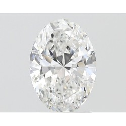 Diament laboratoryjny bezbarwny szlif owalny, 1.41ct, VVS1, E, IGI LG645435518