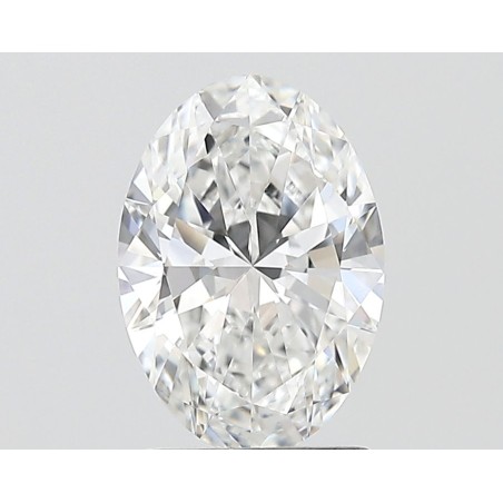 Diament laboratoryjny bezbarwny szlif owalny, 1.41ct, VVS1, E, IGI LG645435518