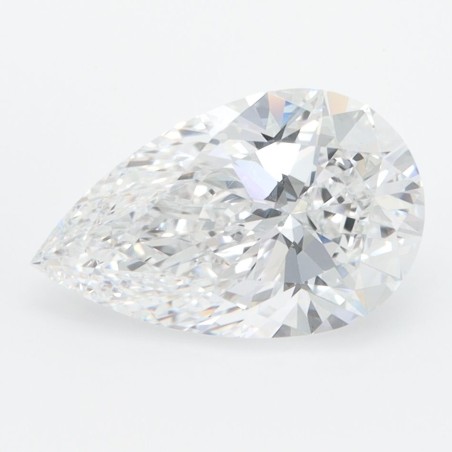 Diament laboratoryjny bezbarwny szlif gruszkowy, 2.07ct, VVS1, D, IGI LG648421048