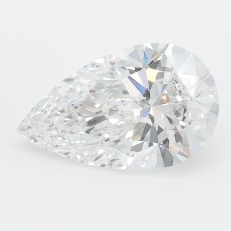 Diament laboratoryjny bezbarwny szlif gruszkowy, 1.37ct, VVS1, D, IGI LG649453754
