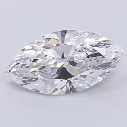 Diament laboratoryjny bezbarwny markiza, 2.63ct, VVS1, D, IGI LG713530835