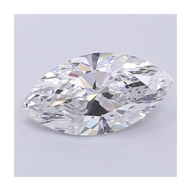 Diament laboratoryjny bezbarwny markiza, 2.63ct, VVS1, D, IGI LG713530835