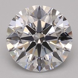 Diament laboratoryjny bezbarwny szlif okrągły, 2.21ct, IF, D, GIA 1529080419