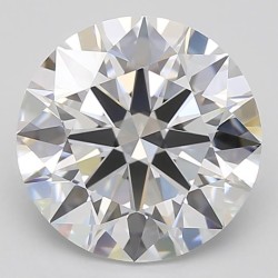 Diament laboratoryjny bezbarwny szlif okrągły, 2.91ct, IF, D, GIA 2496921796