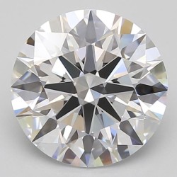 Diament laboratoryjny bezbarwny szlif okrągły, 2.91ct, IF, D, GIA 7513929973