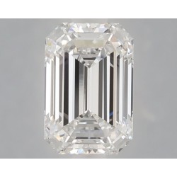 Diament laboratoryjny bezbarwny szlif szmaragdowy, 1.37ct, VVS1, D, IGI LG733586552