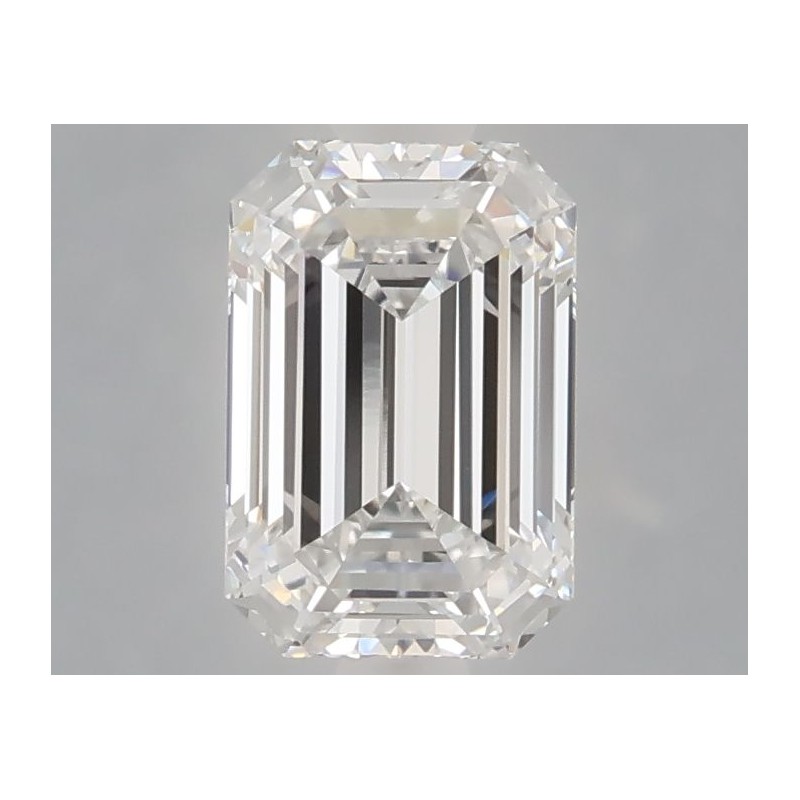 Diament laboratoryjny bezbarwny szlif szmaragdowy, 1.37ct, VVS1, D, IGI LG733586552