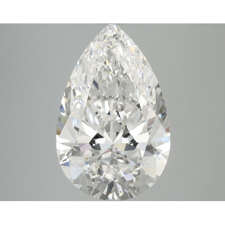 Diament laboratoryjny bezbarwny szlif gruszkowy, 1.58ct, VVS1, D, IGI LG737551306