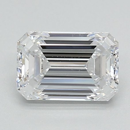 Diament laboratoryjny bezbarwny szlif szmaragdowy, 1.04ct, VVS1, D, IGI LG710523020