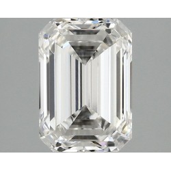 Diament laboratoryjny bezbarwny szlif szmaragdowy, 2.08ct, VVS2, F, IGI LG743599375