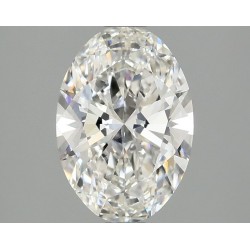 Diament laboratoryjny bezbarwny szlif owalny, 1.85ct, VVS2, F, IGI LG746535113
