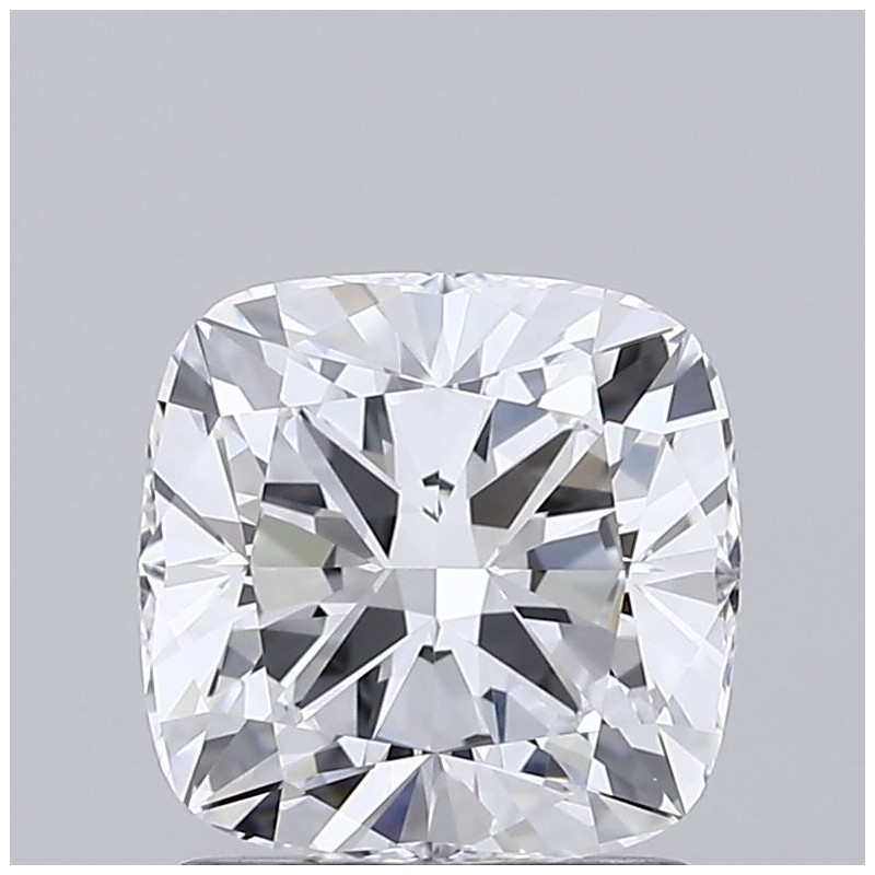 Diament laboratoryjny bezbarwny szlif poduszkowy brylantowy, 1.55ct, VVS2, E, IGI LG662425213