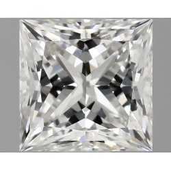 Diament laboratoryjny bezbarwny szlif princess, 1.09ct, VVS1, F, IGI LG746527607