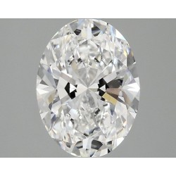 Diament laboratoryjny bezbarwny szlif owalny, 2.08ct, VVS2, D, IGI LG732503910
