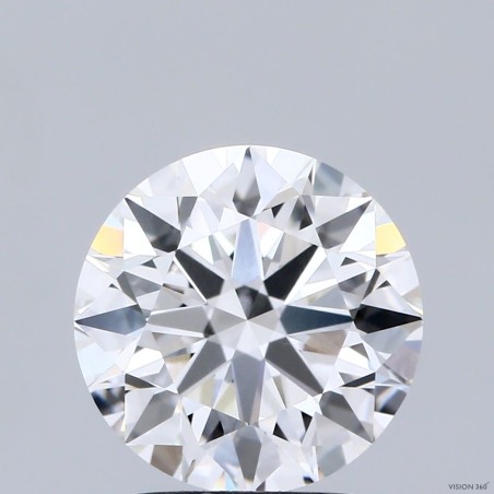 Diament laboratoryjny bezbarwny szlif okrągły, 2.55ct, VVS2, E, IGI LG742529463