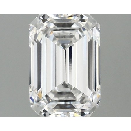 Diament laboratoryjny bezbarwny szlif szmaragdowy, 2.08ct, VVS2, D, IGI LG733577092