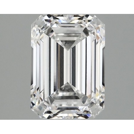 Diament laboratoryjny bezbarwny szlif szmaragdowy, 2.08ct, VVS2, D, IGI LG734538678