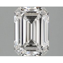 Diament laboratoryjny bezbarwny szlif szmaragdowy, 2.09ct, VVS2, D, IGI LG733577205