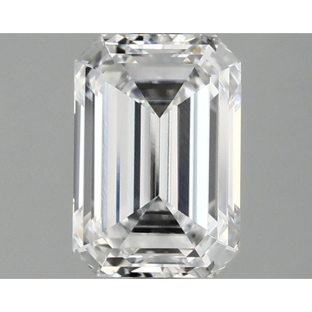 Diament laboratoryjny bezbarwny szlif szmaragdowy, 2.09ct, VVS2, D, IGI LG732580680