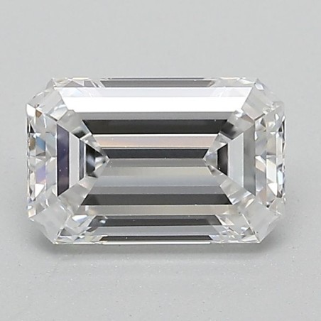 Diament laboratoryjny bezbarwny szlif szmaragdowy, 1.17ct, VVS2, D, GIA 1479691561