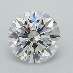 Diament laboratoryjny bezbarwny szlif okrągły, 1.09ct, VVS2, D, IGI LG605375599