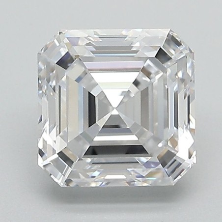 Diament laboratoryjny bezbarwny szlif szmaragdowy kwadratowy, 2.1ct, VVS2, D, GIA 1505195626