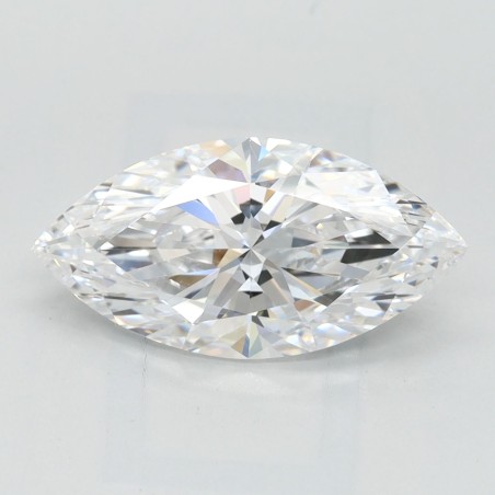 Diament laboratoryjny bezbarwny markiza, 2.09ct, VVS1, D, GIA 5533647155