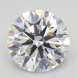 Diament laboratoryjny bezbarwny szlif okrągły, 2.04ct, VVS1, D, GIA 6535425474
