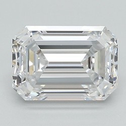 Diament laboratoryjny bezbarwny szlif szmaragdowy, 2.04ct, VVS2, D, GIA 1509214924