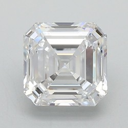 Diament laboratoryjny bezbarwny szlif szmaragdowy kwadratowy, 2.02ct, VVS2, D, GIA 1505214233