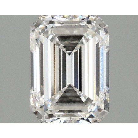 Diament laboratoryjny bezbarwny szlif szmaragdowy, 2.1ct, VVS2, E, IGI LG746512212