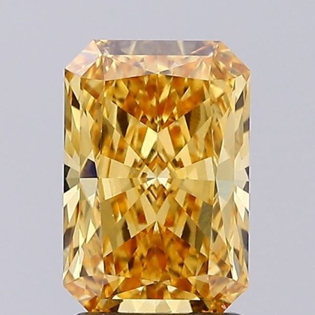 Diament laboratoryjny o barwie fantazyjnej radiant, 2.03ct, VVS2, Fancy Vivid Yellow, IGI LG743533958