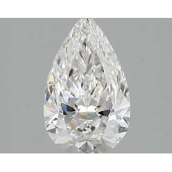 Diament laboratoryjny bezbarwny szlif gruszkowy, 1.49ct, VVS2, D, IGI LG726528018