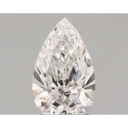 Diament laboratoryjny bezbarwny szlif gruszkowy, 1.42ct, VVS2, D, IGI LG726576980