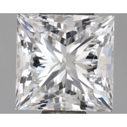 Diament laboratoryjny bezbarwny szlif princess, 1.11ct, VVS1, D, IGI LG682501615
