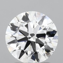 Diament laboratoryjny bezbarwny szlif okrągły, 1.58ct, VVS1, D, IGI LG624445392